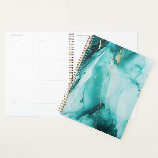 Turquoise Carrara Planner (Display)