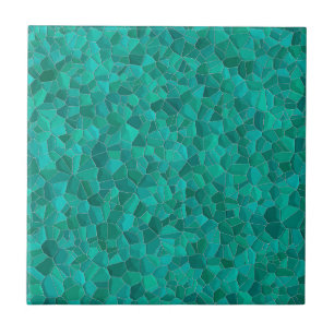 Turquoise Ceramic Tile Tegeltje