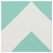 Turquoise Chevron Zigzag Fabric Stof (Close Up)