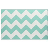 Turquoise Chevron Zigzag Fabric Stof (Fat Quarter)