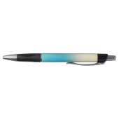 Turquoise Chic White Aqua Blue Pen (Bodem)