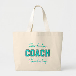 Turquoise Coach Grote Tote Bag