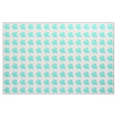 Turquoise Coastal Coral Stof (Yard (91,4 cm))