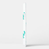 Turquoise Coastal Lobster Hoesje-Mate iPhone Case (Achterkant / Rechts)