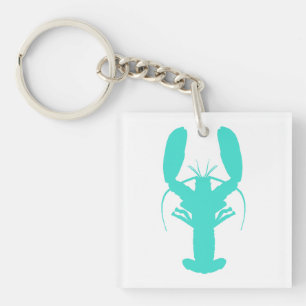 Turquoise Coastal Lobster Sleutelhanger