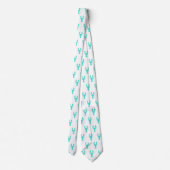 Turquoise Coastal Lobster Stropdas (Achterkant)