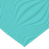 Turquoise Contour Lange Tafelloper (Hoek)