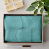 Turquoise Contour Tissuepapier (Geschenk)