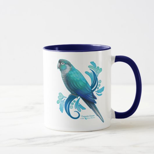Turquoise Conure Mok (Rechts)