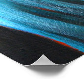 Turquoise Coo, Hoe gaat het?(Poster) Poster (Hoek)