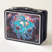 Turquoise Cosmic Dragon (Achterkant)