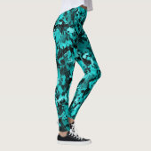 Turquoise Craze... Leggings (Rechts)