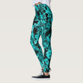Turquoise Craze... Leggings (Links)