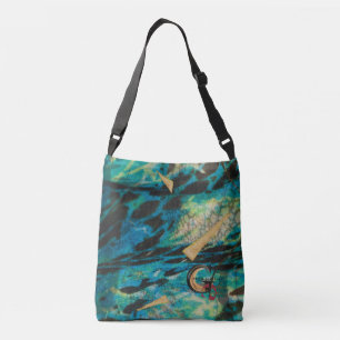 Turquoise Cross Body Bag Crossbody Tas