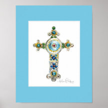 Turquoise Cross van Heather French Henry