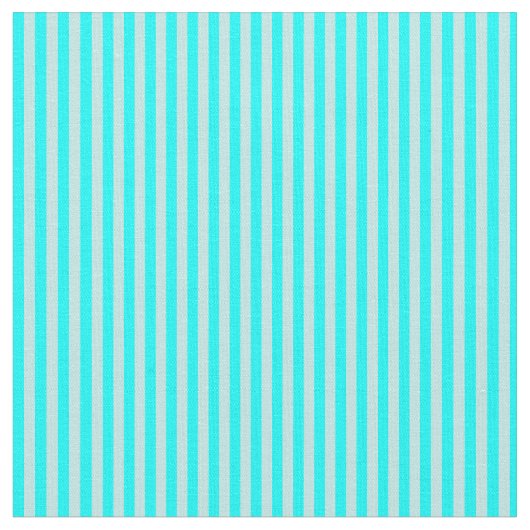 Turquoise & Cyan Colored Lines Pattern Stof (Close Up)