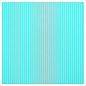 Turquoise & Cyan Colored Lines Pattern Stof (Swatch)