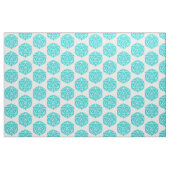 Turquoise D20 Dice Fabric Stof (Yard (91,4 cm))