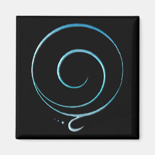 Turquoise Dankbaarheid Magneet
