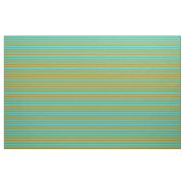 Turquoise & Dark Goldenrod Lines Stof (Yard (91,4 cm))