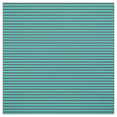 Turquoise & Dark Slate Grey Lined Pattern Stof (Swatch)