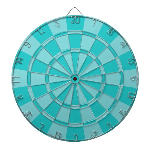 Turquoise Dartbord (Voorkant)