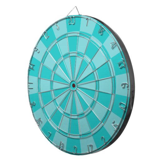 Turquoise Dartbord (Voorkant Rechts)