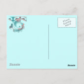 Turquoise Dawn Briefkaart (Achterkant)