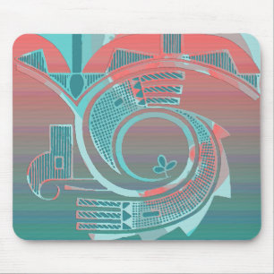 Turquoise Dawn Mousepad Muismat