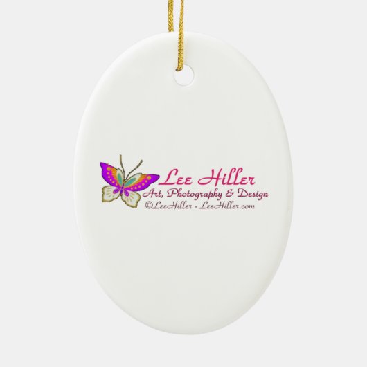 Turquoise Derde Oog Hamsa Keramisch Ornament (Achterkant)