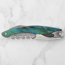 Turquoise Design Cork Screw