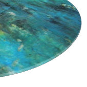 Turquoise Design Snijplank (Hoek)