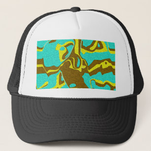 Turquoise Design Trucker Pet