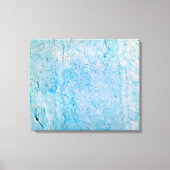 Turquoise Distressed Grunge Texture Canvas Afdruk (Voorkant)
