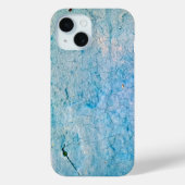 Turquoise Distressed Grunge Texture Case-Mate iPhone Case (Achterkant)