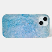 Turquoise Distressed Grunge Texture Case-Mate iPhone Case (Achterkant (horizontaal))
