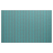 Turquoise & donkergrijze scheve strepen stof (Fat Quarter)