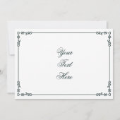 Turquoise Dot Mandala Gelukkige Verjaardag Kaart (Achterkant)