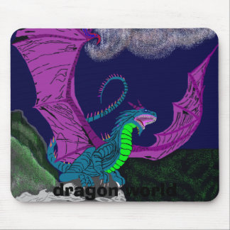 turquoise dragon5 , dragon world muismat