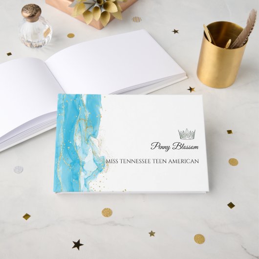 Turquoise Dream Pageant Sisters Autografie Boek (Voorkant open)