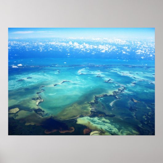 Turquoise Dream Poster - Florida Keys (Voorkant)