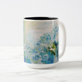 Turquoise Dream Tweekleurige Koffiemok (Voorkant rechts)