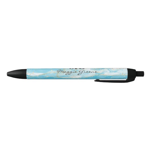 Turquoise Dreams Custom Pen (Bodem)