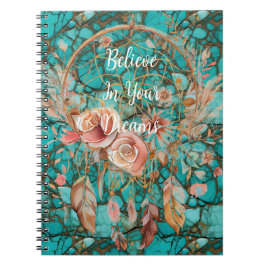 Turquoise droomvanger notitieboek