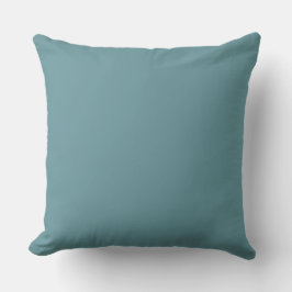 Turquoise Effen Kleur, Modern, Lieflijk, Eenvoudig Kussen