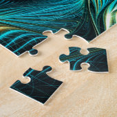 Turquoise Elektrisch Legpuzzel (Zijkant)