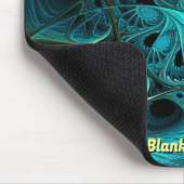 Turquoise Elektrisch Muismat (Hoek)
