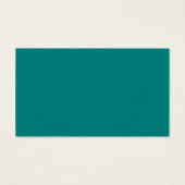 Turquoise en Blauwgroen blanco Visitekaartjes (Achterkant)