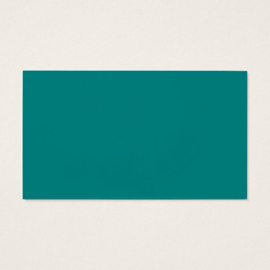 Turquoise en Blauwgroen blanco Visitekaartjes (Achterkant)