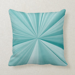 Turquoise en Blauwgroen Pinch Knot Sofa Pillow van Kussen